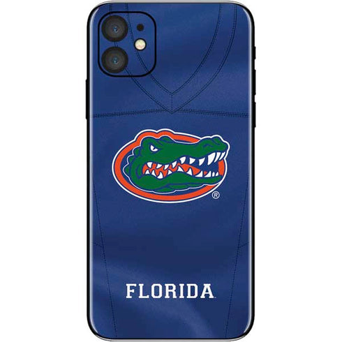 University of Florida Blue Jersey iPhone 11 Skin